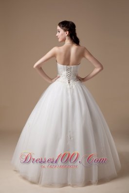 Elegant Ball Gown Bridal Dresses Appliques Gilding