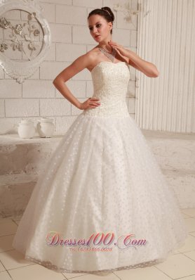 Appliques Wedding Bridal Dresses Ball Gown Special Tulle