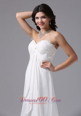 High Low Lace Ruched Sweetheart Bridal Dresses