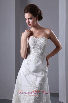Lace High Low Wedding Dresses For Brides Strapless