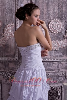 Sassy Empire Sweetheart Wedding Dress Chiffon