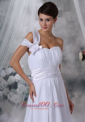 A-line Sweetheart Wedding Dress With Satin Sweetheart