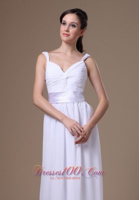 Unique Empire Straps Floor-length Homecoming Dress