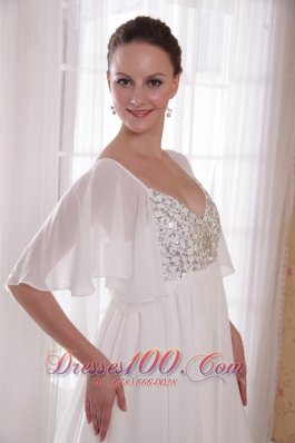 Vintage A-Line Chiffon Beading Mother Of The Bride Dress