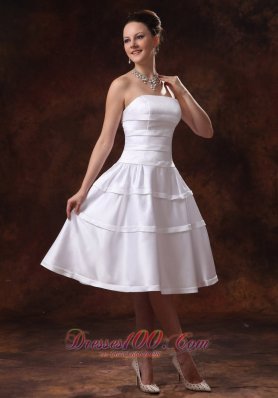 Clearance Simple Unique Taffeta A-line Wedding Dress