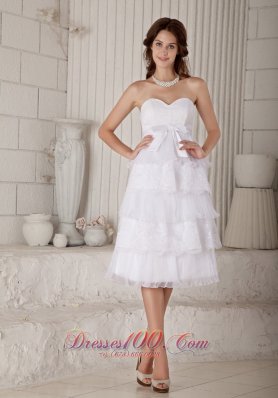 Latest Sassy Empire Sweetheart Short Wedding Dress Organza