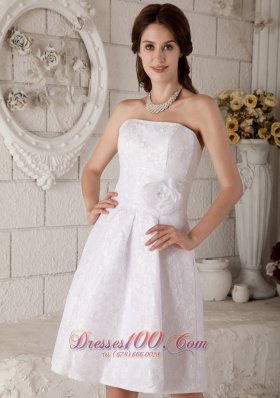 Discounted Princess Strapless Wedding Dress Lace Floral