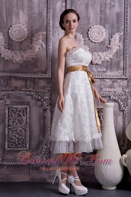 Column Sheath Sweetheart Short Wedding Gown Dress