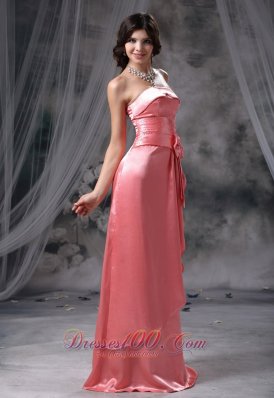 Beaded Bust Strapless Taffeta Prom Evening Dress