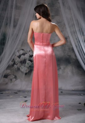 Beaded Bust Strapless Taffeta Prom Evening Dress