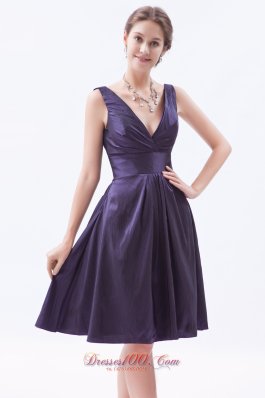 Indigo Empire V-neck Prom Dress Knee-length for sale