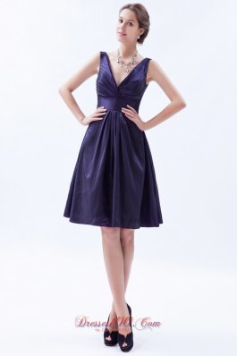 Indigo Empire V-neck Prom Dress Knee-length for sale