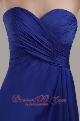 Royal Blue Bridesmaid Formal Dress Empire Fashion Color