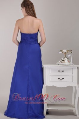 Royal Blue Bridesmaid Formal Dress Empire Fashion Color