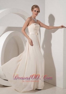 Crystal Off White Mother of the Bride Dress Empire