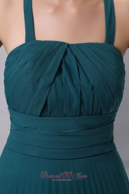 Peacock Green Mother Of The Bride Dress Empire A-line Ruch