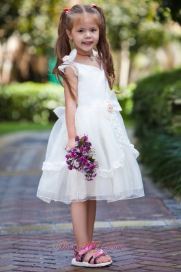 Cheap A Line Flower Girl Dress Organza and Bow