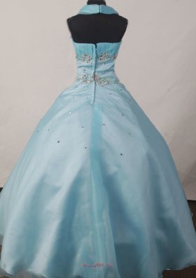 Brand New Halter Floor-length Pageant Dresses A-line