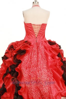 Plus Size Halter Pageant Dresses Ruffles for Sweet Fifteen