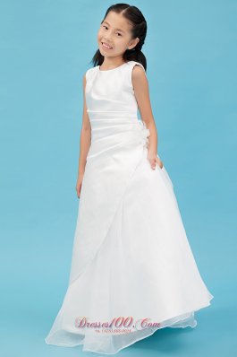 Taffeta Pageant Dresses For Teens White Scoop