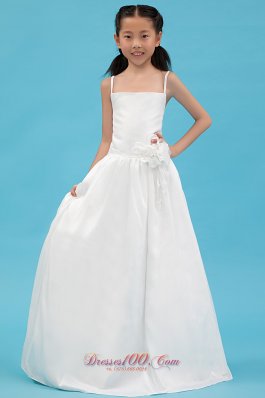 Cheap Straps Taffeta Pageant Dresses For Teens