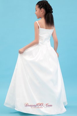 Cheap Straps Taffeta Pageant Dresses For Teens