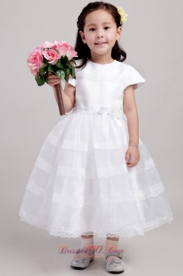 Lace Youngster Dresses For Girls Hand Made Flower