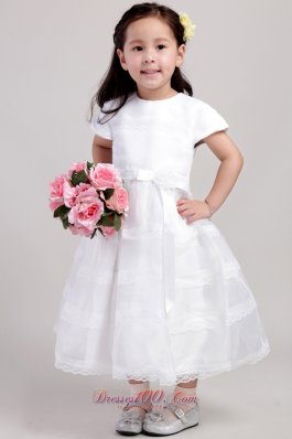 Lace Youngster Dresses For Girls Hand Made Flower