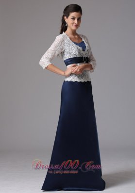 Mother Of The Dress With Long Sleeves and Lace