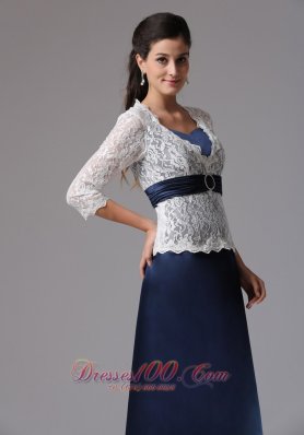 Mother Of The Dress With Long Sleeves and Lace