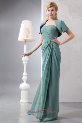 Lemon Green Bridesmaid Dress Chiffon Sequins