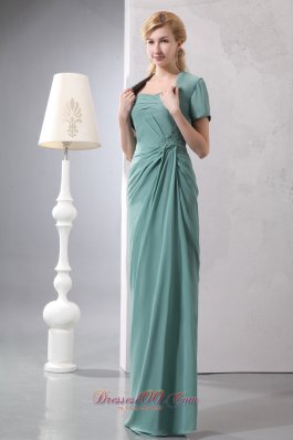 Lemon Green Bridesmaid Dress Chiffon Sequins