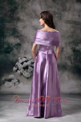 Off Shoulder Hand Made Flowers Prom / Evening Dress