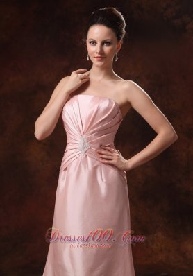 Baby Pink Ruching Appliques Mother Dress Jacket