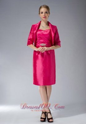 Hot Pink Mother Of The Bride Dress Under 100 Ruch