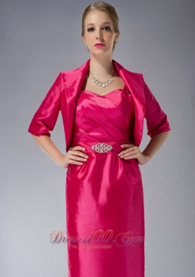 Hot Pink Mother Of The Bride Dress Under 100 Ruch