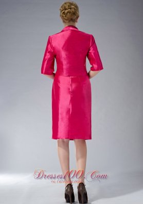 Hot Pink Mother Of The Bride Dress Under 100 Ruch