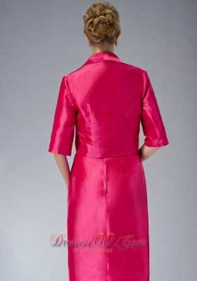 Hot Pink Mother Of The Bride Dress Under 100 Ruch