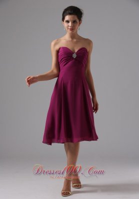 Burgundy Sweetheart Short Mothers Dresses For Weddings