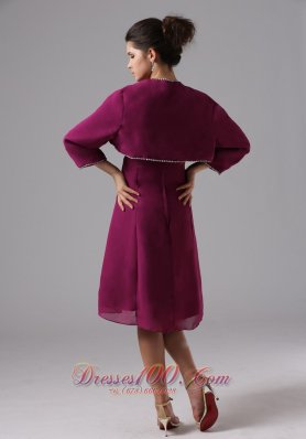 Burgundy Sweetheart Short Mothers Dresses For Weddings