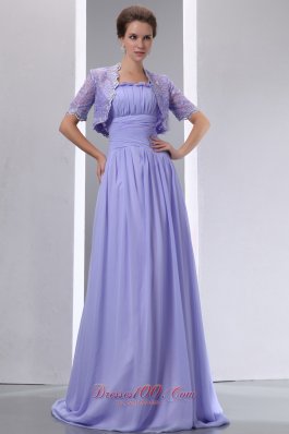 Lalic Ruched Sweep Train Mothers Dresses For Weddings