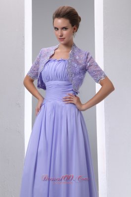 Lalic Ruched Sweep Train Mothers Dresses For Weddings