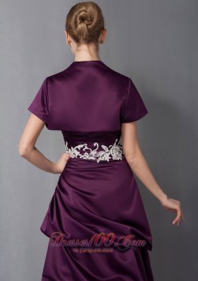 Layers Ruche Mother Of Bride Dress With Empire Waist