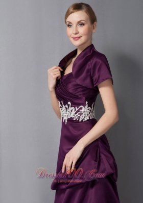 Layers Ruche Mother Of Bride Dress With Empire Waist