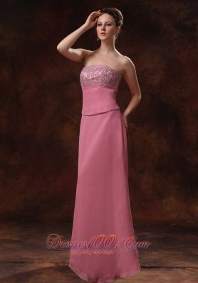 With Coat Appliques Chiffon Mother Of The Bride Dress