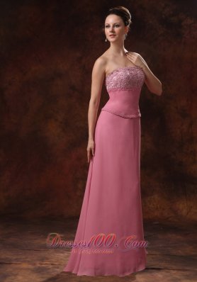 With Coat Appliques Chiffon Mother Of The Bride Dress