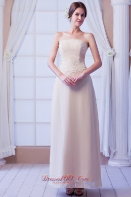 Chiffon Appliques Beaded Mother Of The Bride Dress