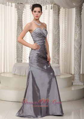 Column Elastic Woven Satin Appliques Prom Dress 2013