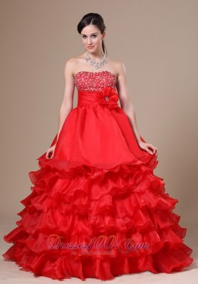 Prom / Evening Dress Ruffled Layers Prom / Evening Dress