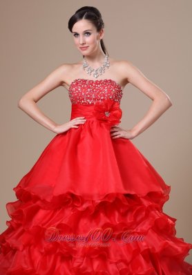 Prom / Evening Dress Ruffled Layers Prom / Evening Dress